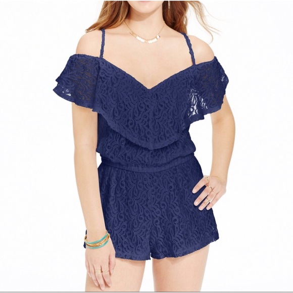 3x 👯‍♀️Host Pick⚡️Jessica Simpson Norah Romper - Picture 1 of 10
